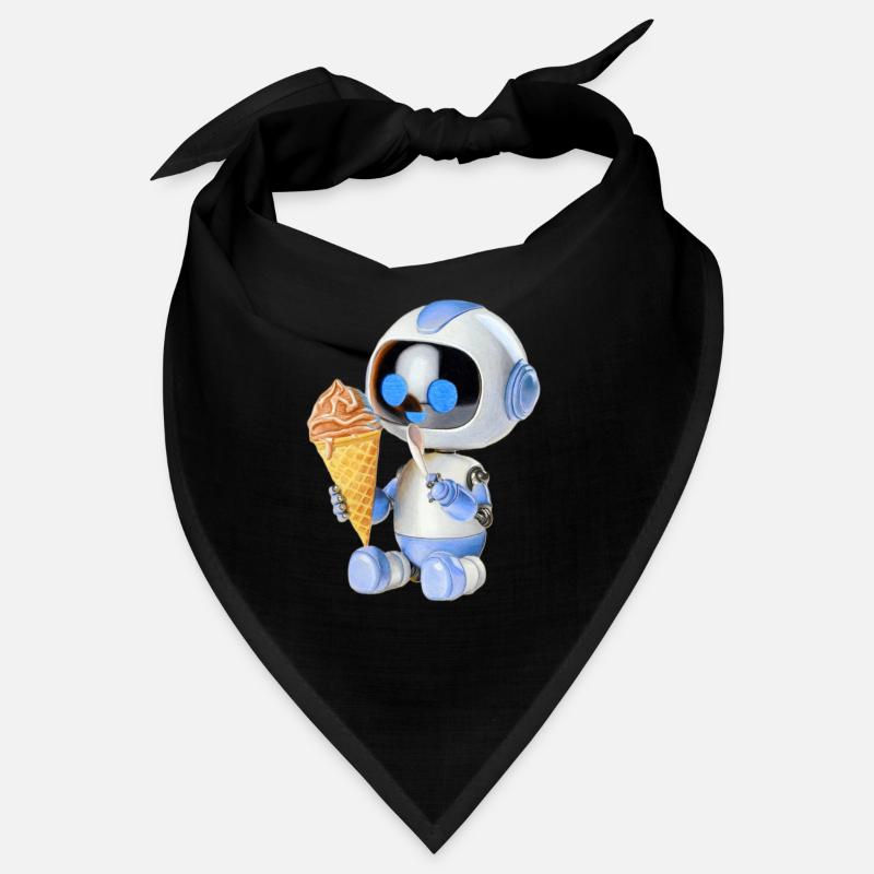 Crème glacée robot Bandana