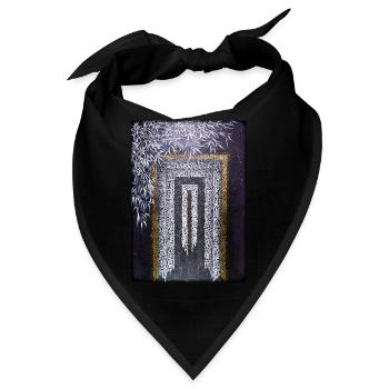 Calligraffiti - Tor (dunkel) - Bandana - Schwarz - Vorne