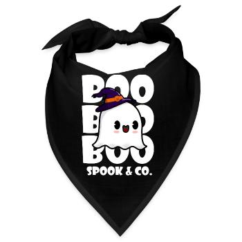 BOO SPOOK & CO. - Bandana - Schwarz - Vorne