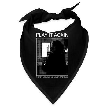 Trumpet - Bandana - Schwarz - Vorne