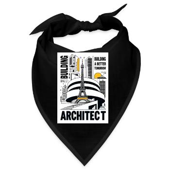 Architekt - Bandana - Schwarz - Vorne
