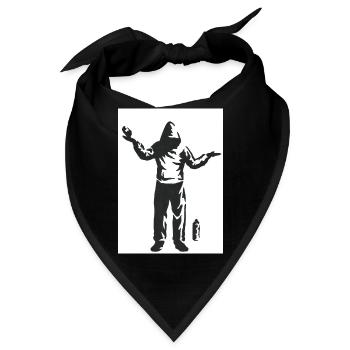 Sprayer - Bandana - Schwarz - Vorne