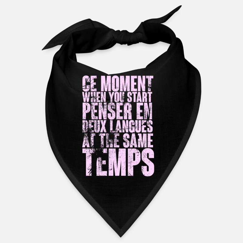 COOL SAYING FOR MULTILINGUALS, INTERNATIONAL Bandana