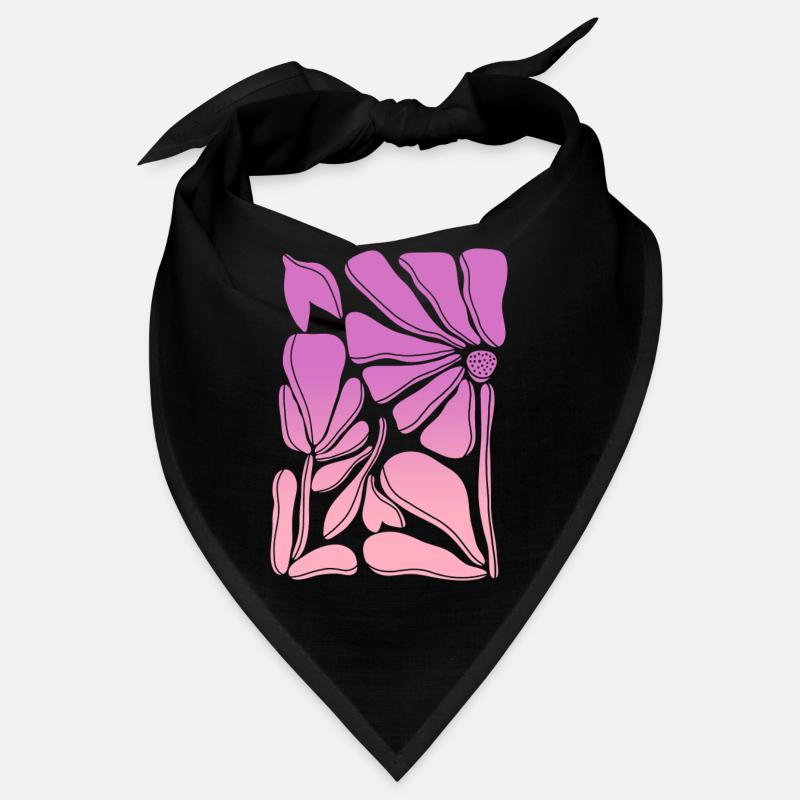 Flower power pink gradient Bandana