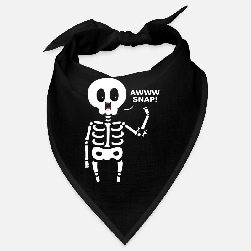 Knochenbruch Halloween Skelett Knochen Armbruch Bandana