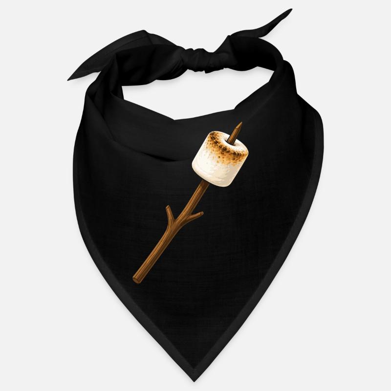 Roasted marshmallow on a stick Bandana