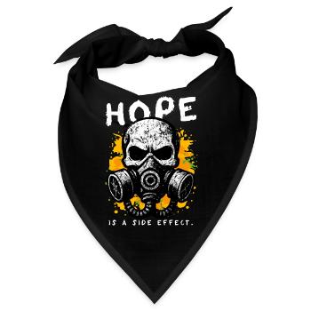 Hope Side Effect - Bandana - Schwarz - Vorne