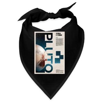 Plutonian Orbit Poster - Bandana - Schwarz - Vorne