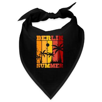 Berlin Summer - Bandana - Schwarz - Vorne