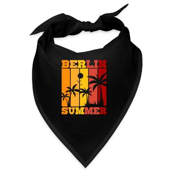 Berlin Summer - Bandana - Schwarz - Vorne