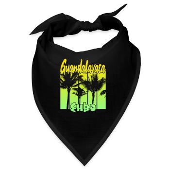 Guardalavaca Cuba - Bandana - Schwarz - Vorne
