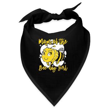 Honigbiene Imker Bienen Biene - Bandana - Schwarz - Vorne