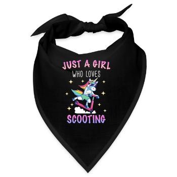 Stunt Scooter Scooter Skater Skating - Bandana - Schwarz - Vorne