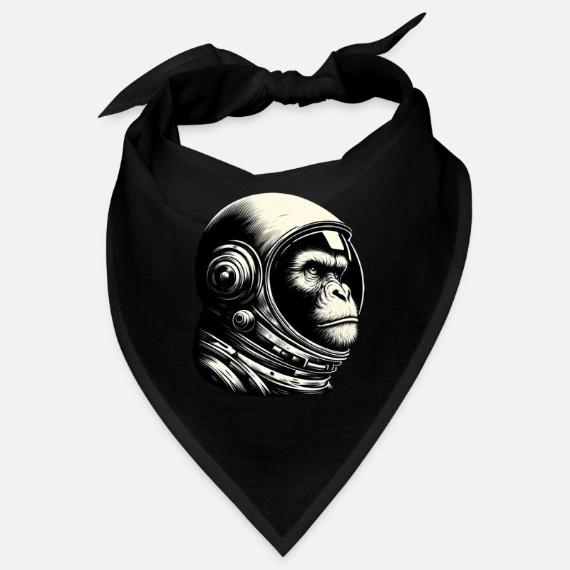 Chimpanzé, Astronaute, Réfléchi, Cosmos Bandana