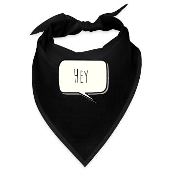 Hey - Bandana - Schwarz - Vorne