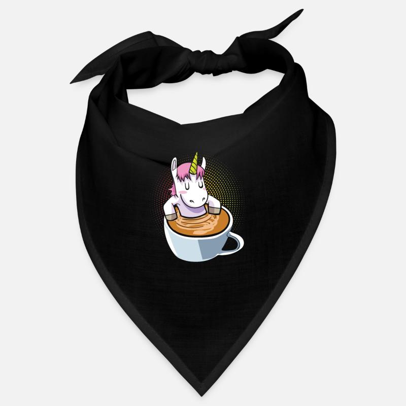 Unicorn Coffee Rainbow Bandana