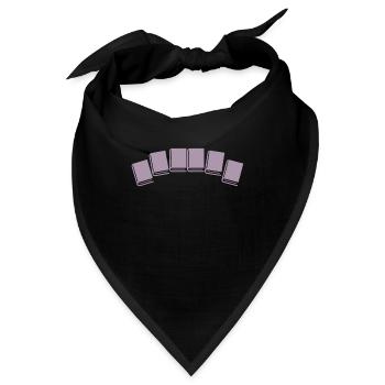 Buch Bücher lesen - Bandana - Schwarz - Vorne