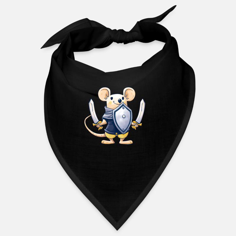 Cute Mouse Kawaii Sword Shield Knight Bandana