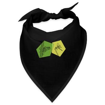 Kröte Kaulquappe Laubfrosch Froschzüchter Frosch - Bandana - Schwarz - Vorne