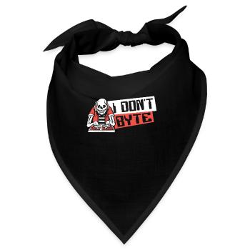 I Don't Byte Softwareingenieur Developer Coder - Bandana - Schwarz - Vorne