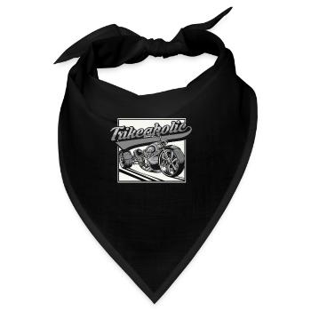 Trikeaholic Threewheeler Trikebike Dreirad - Bandana - Schwarz - Vorne