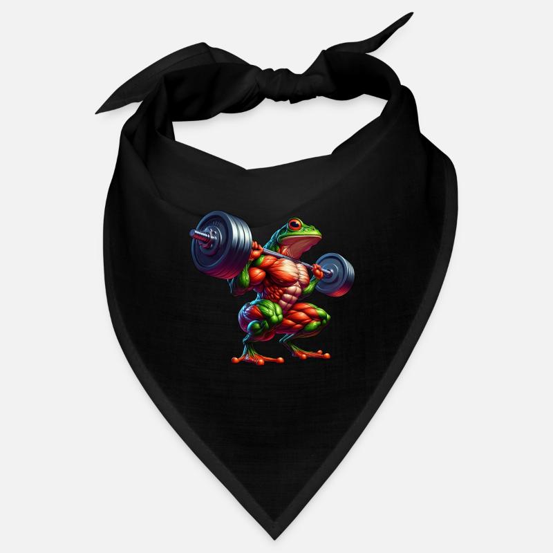 Frog Toad Toad Fitness Weightlifting Training Bandana