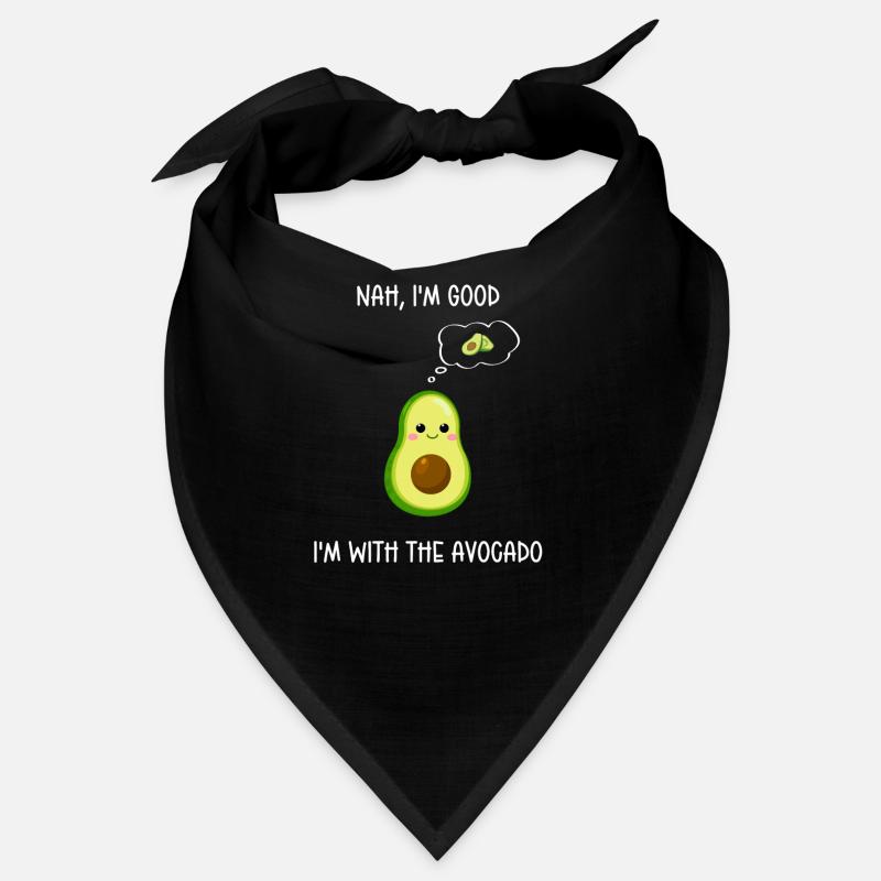 Nein Ich bin gut Ich bin mit der Avocado Bandana