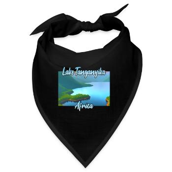 Lake Tanganyika - Bandana - Schwarz - Vorne