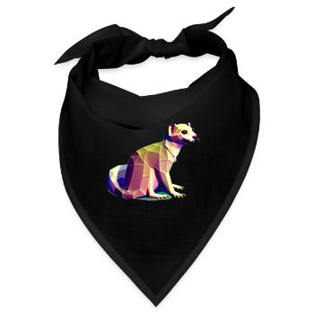 Polygon Frettchen - Bandana - Schwarz - Vorne