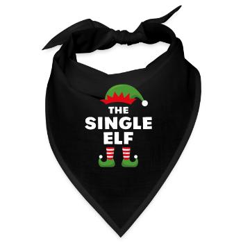 Der einzelne Elf - Bandana - Schwarz - Vorne