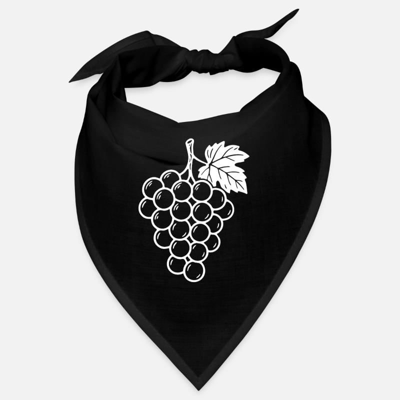 Grapes Design – Fruité et élégant Bandana