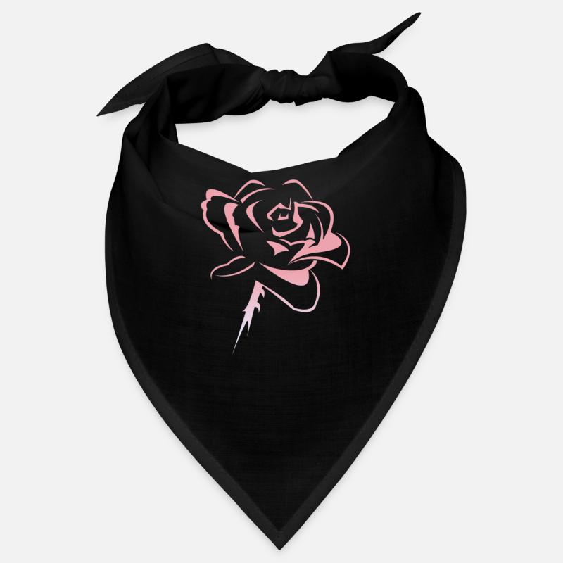 Blume,Rose Bandana