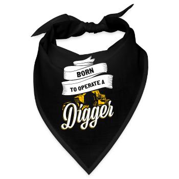 Bagger - Bandana - Schwarz - Vorne