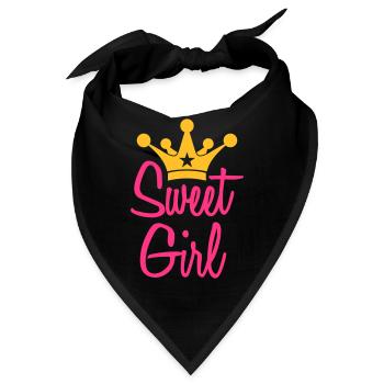 Sweet Girl - Bandana - Schwarz - Vorne