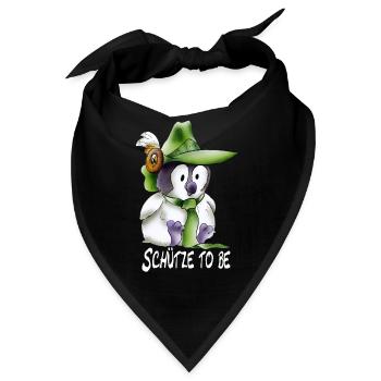 Schütze to be - Bandana - Schwarz - Vorne