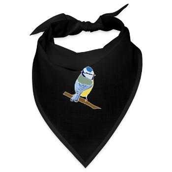Meise - Bandana - Schwarz - Vorne