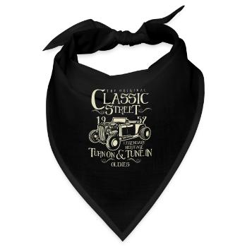 Hot Rod Classic - Bandana - Schwarz - Vorne