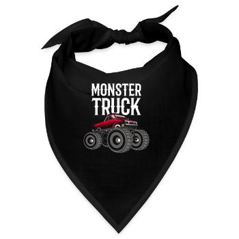 Monstertruck - Bandana - Schwarz - Vorne