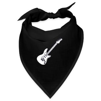 Gitarrist - Gitarre - Bandana - Schwarz - Vorne