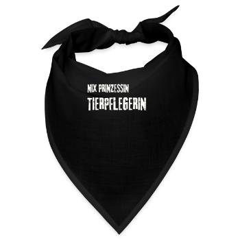 tierpfleger, geschenk, beruf, job, zoo, tierpflege - Bandana - Schwarz - Vorne