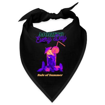 Mohito täglich - Bandana - Schwarz - Vorne