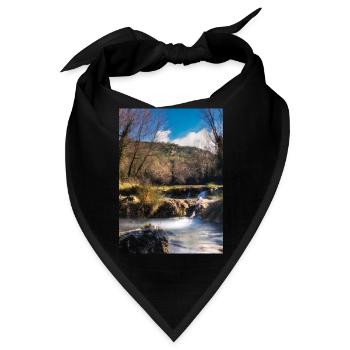 Forest River Wasserfall - Bandana - Schwarz - Vorne