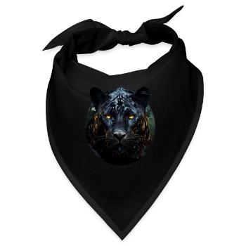 Panther - Bandana - Schwarz - Vorne