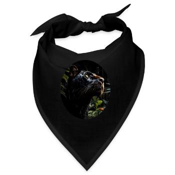 Panther - Bandana - Schwarz - Vorne