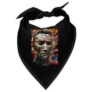 Der Boxer - Bandana - Schwarz - Vorne