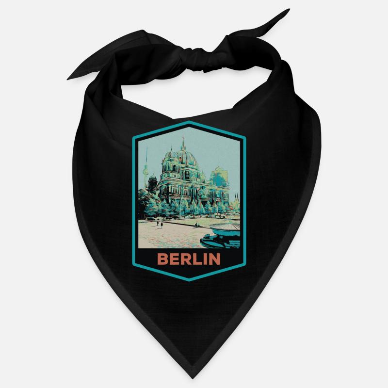 Illustration Dôme de la cathédrale de Berlin Bandana