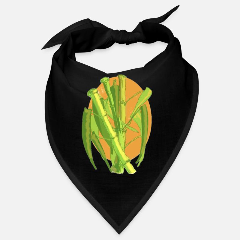 Bambus-Botanischer Ausbruch Bandana