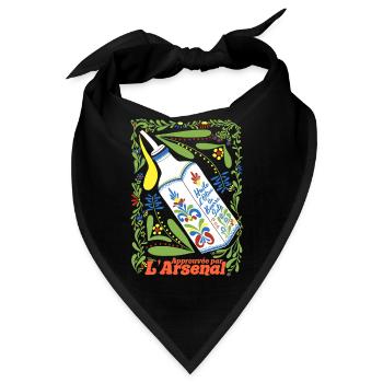 Olivenöl mit gesalzener Butter Toulon - Bandana - Schwarz - Vorne