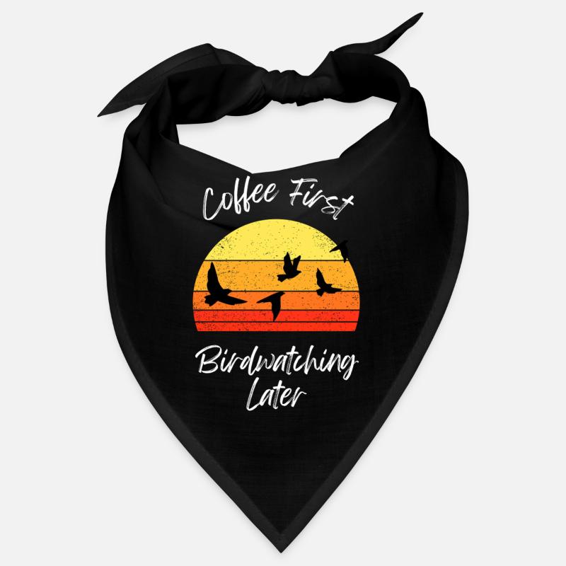 Sunset Birdwatching Scene Bandana