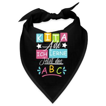 Kita Abgänger 2026 - Bandana - Schwarz - Vorne